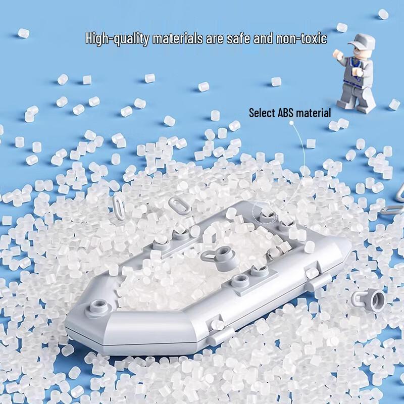 Military Aircraft Carrier Building Blocks Set