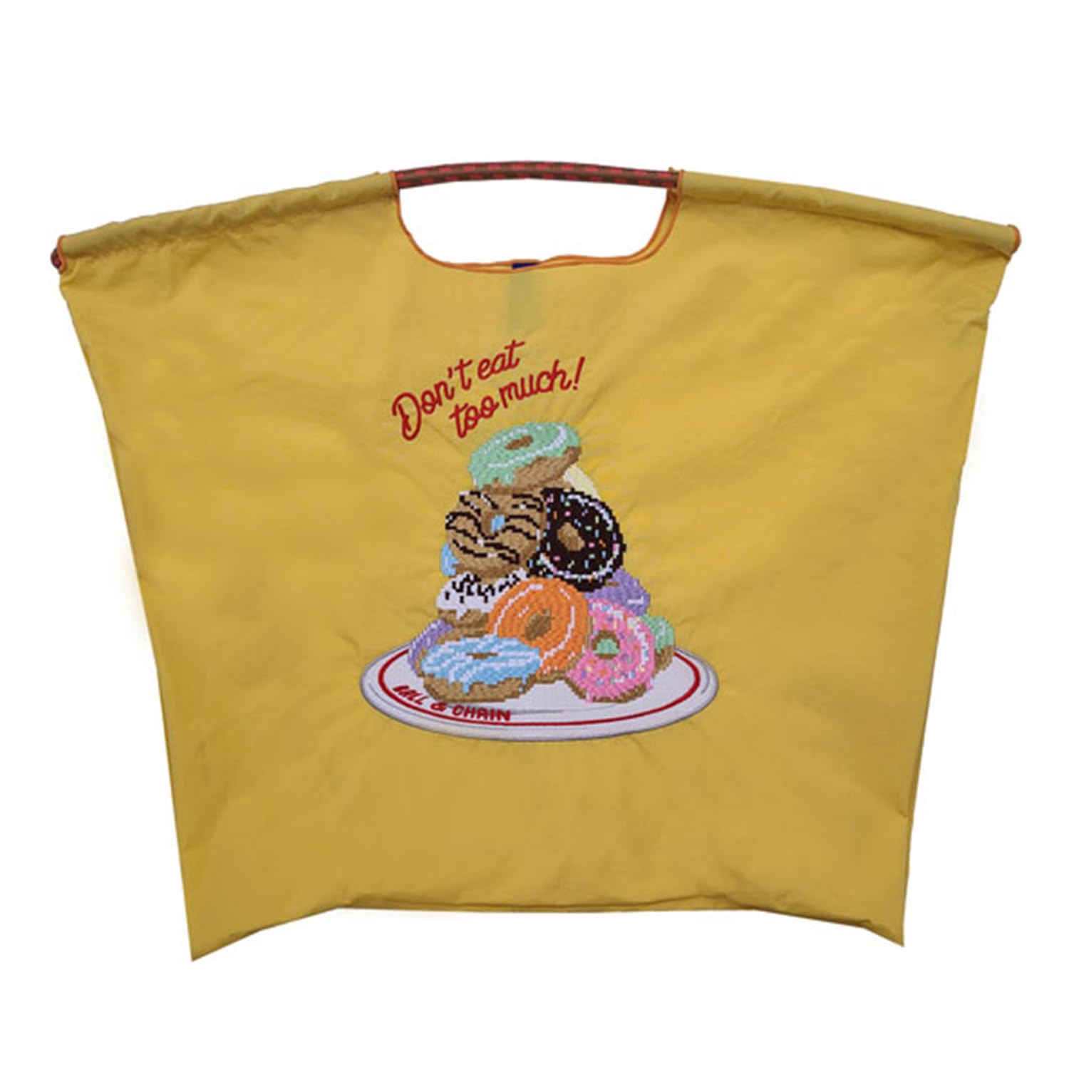 

Сумка-шоппер Ball Chain Authentic Large Pixel Donuts 301160 [Ball & Chain] & (L, ЖЕЛТЫЙ)