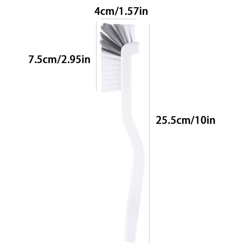 Clean Narrow Brush Plastic Cleaning Brush Long Handle Milk Bottle Glass Tube Cleaning Pan Bowl Brush Home Kitchen Tools