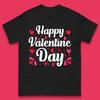 Happy Valentine Day Mens T-Shirt Womens Tops Tees