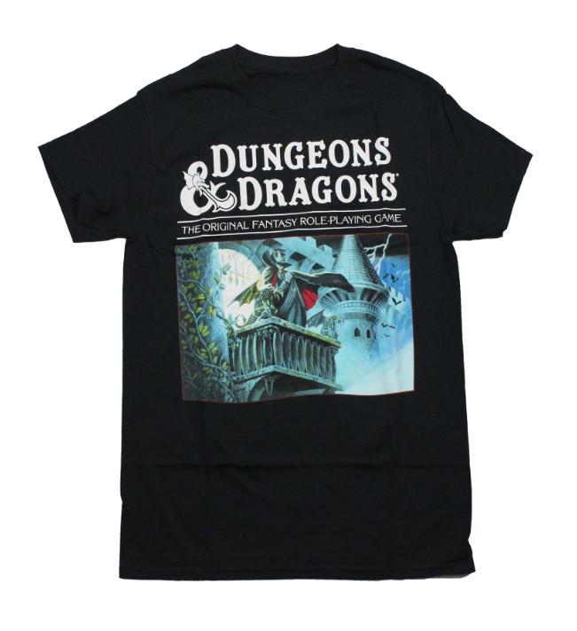 Dungeons & Dragons New Adult T-Shirt - Ravenloft Module Stroud Cover Art Unisex T-Shirt M