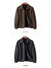 Men's Heavyweight Double-Faced Wool Coat - Thick, Warm Lapel Jacket for Autumn/Winter 2025