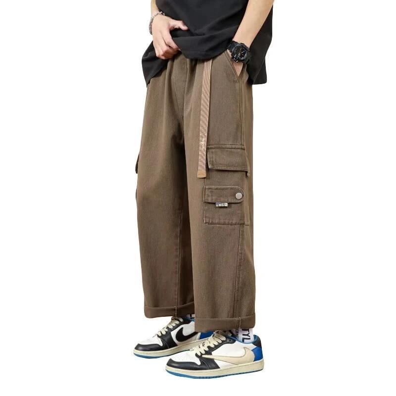 Straight Work Pants Men's Autumn Loose Casual American Sports