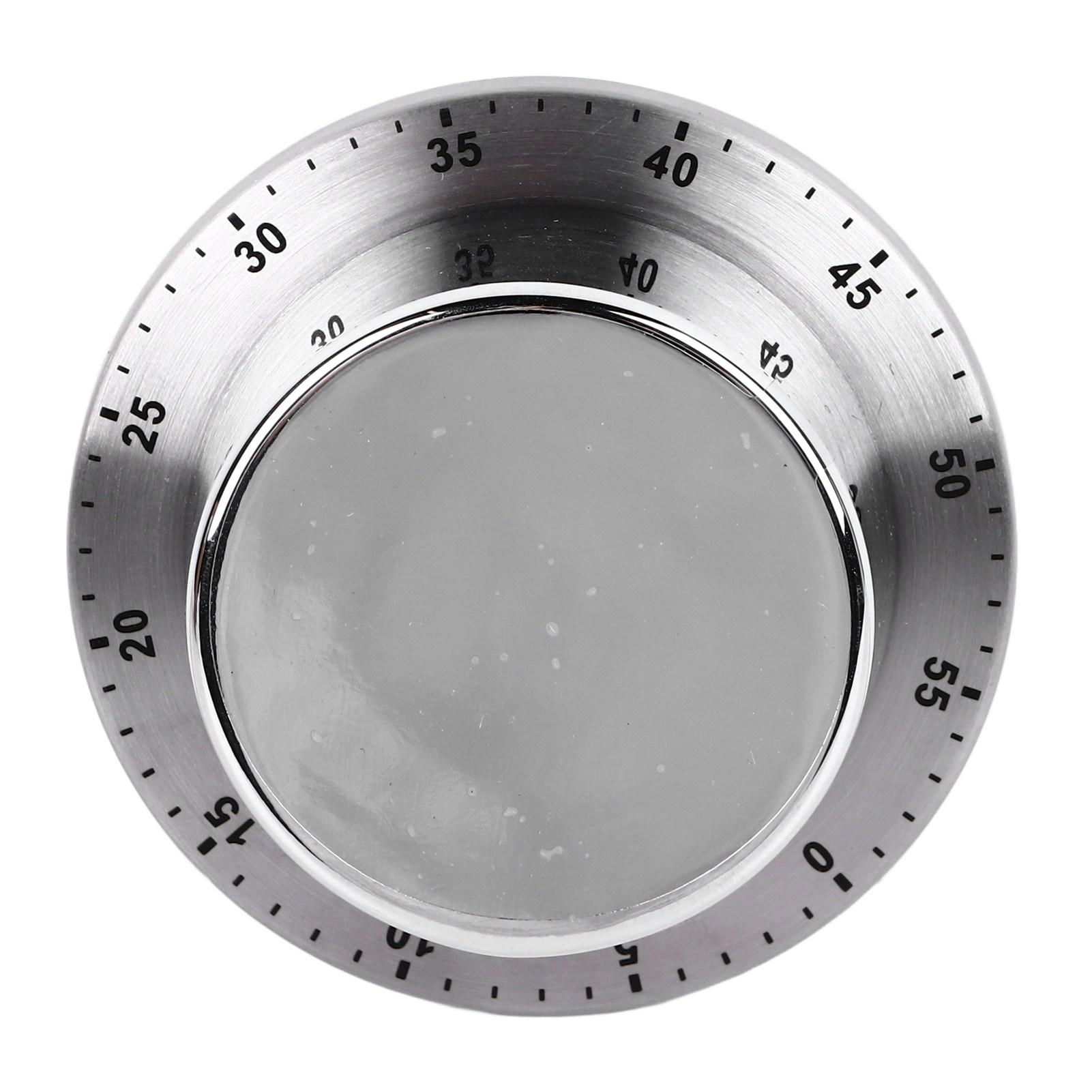 

Кухонный таймер из нержавеющей стали, таймер обратного отсчета, часы, механический кухонный таймер для приготовления и выпечки