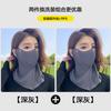 Breathable Anti-ultraviolet High-value Sunscreen Face Mask, Summer Sunshade Cycling Mask, Ice Silk Seamless Neck Mask