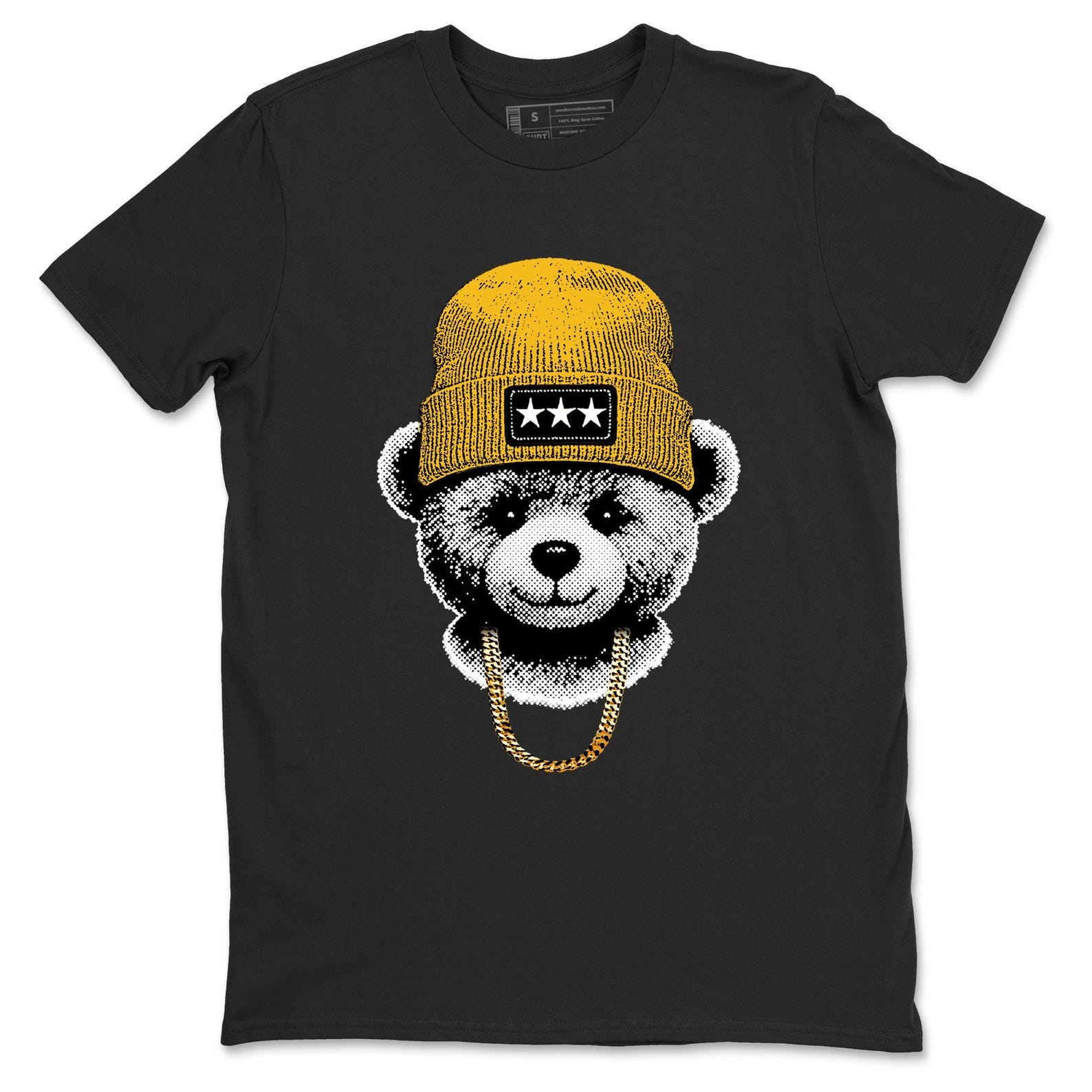 Gangster Teddy Bear Graphic Tee, Streetwear Style S