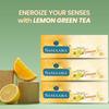 Samaara Green Tea Bags | Lemon Flavoured Green Tea Powder | 75 Tea Bags | Chai Patti 150gm Box.