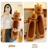 Capybara Plush Sleeping Pillow - Leg-Clamping Hug Toy