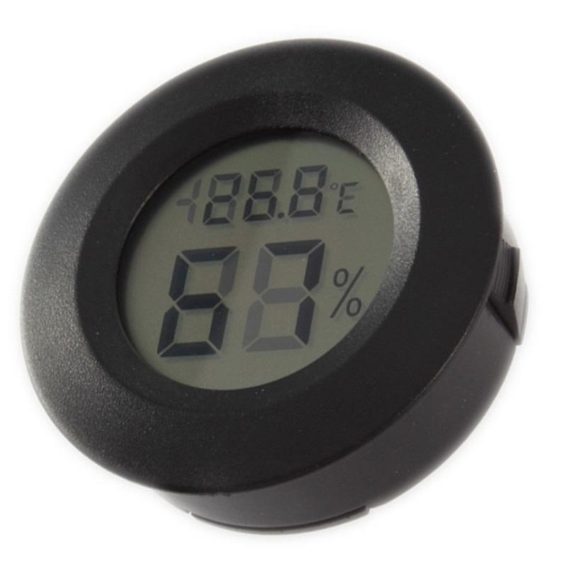 Buy Digital Cigar Humidor Hygrometer Thermometer 1 3/4" Inch Round