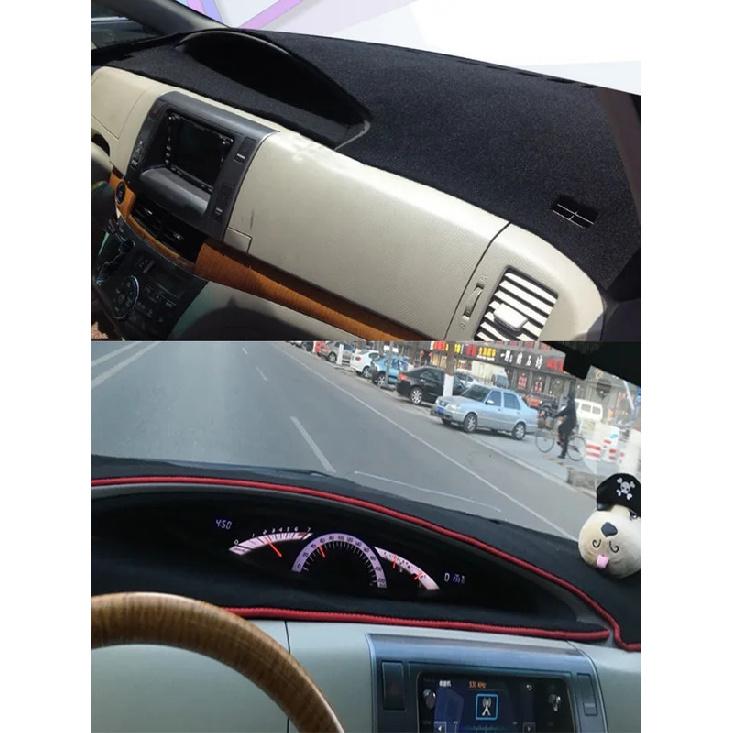 For Toyota Previa Estima Tarago R2 R55 R50 2006- Dashmat Dashboard Cover trument Panel Protective Dash Mat Anti-Dirt Pad