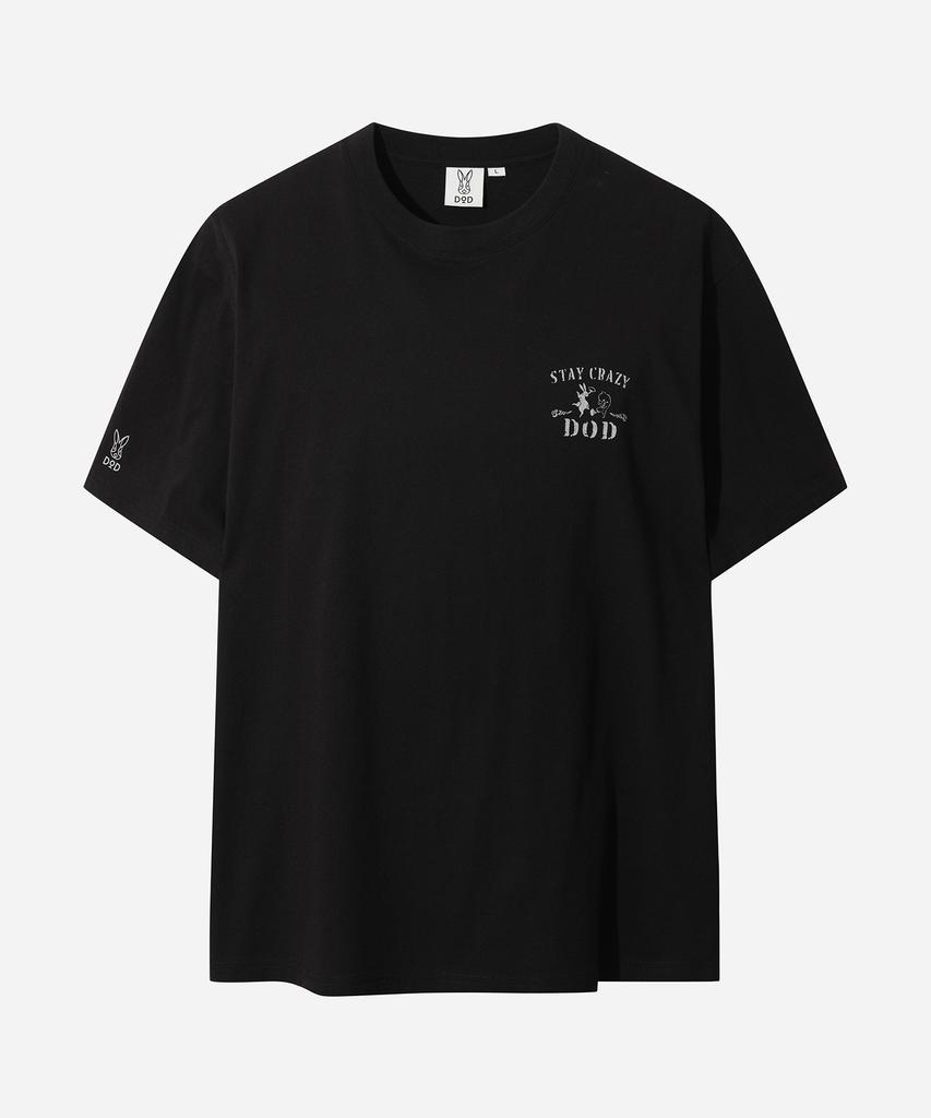 DOD Vintage Short Sleeve T-Shirt (Black)