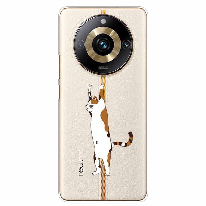 

For Realme 11 Pro+ Plus 5G Case Transparent Cute Soft Silicone TPU Coque for Realme 11 Pro Phone Cover Realme11 Pro Plus Clear Realme 11 Pro 5G