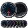 2' 52mm LED Tinted 7 Color Series Boost/Water Temp/Oil Temp/Oil Pressure/Voltmeter/Air Fuel Ratio/EGT/Tachometer RPM Car Gauge