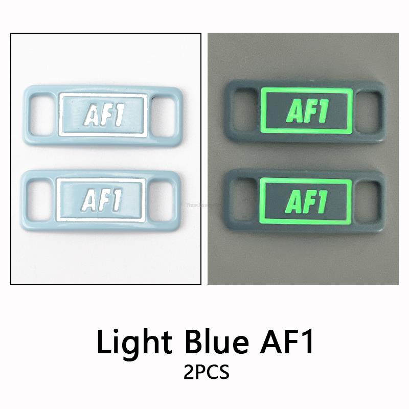 Fluorescent AF1 Accesorii Pantofi Șireturi Luminoase Cataramă Metal de Calitate Șireturi Decorațiuni Chapa Air Force 1 Adidași Accesorii Pantofi
