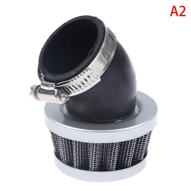 (Ce14)1Pcs Motorcycle Air Filters 35mm Dirt Pit Bike Straight Curved Right Mini Air Filter Air Filters 7