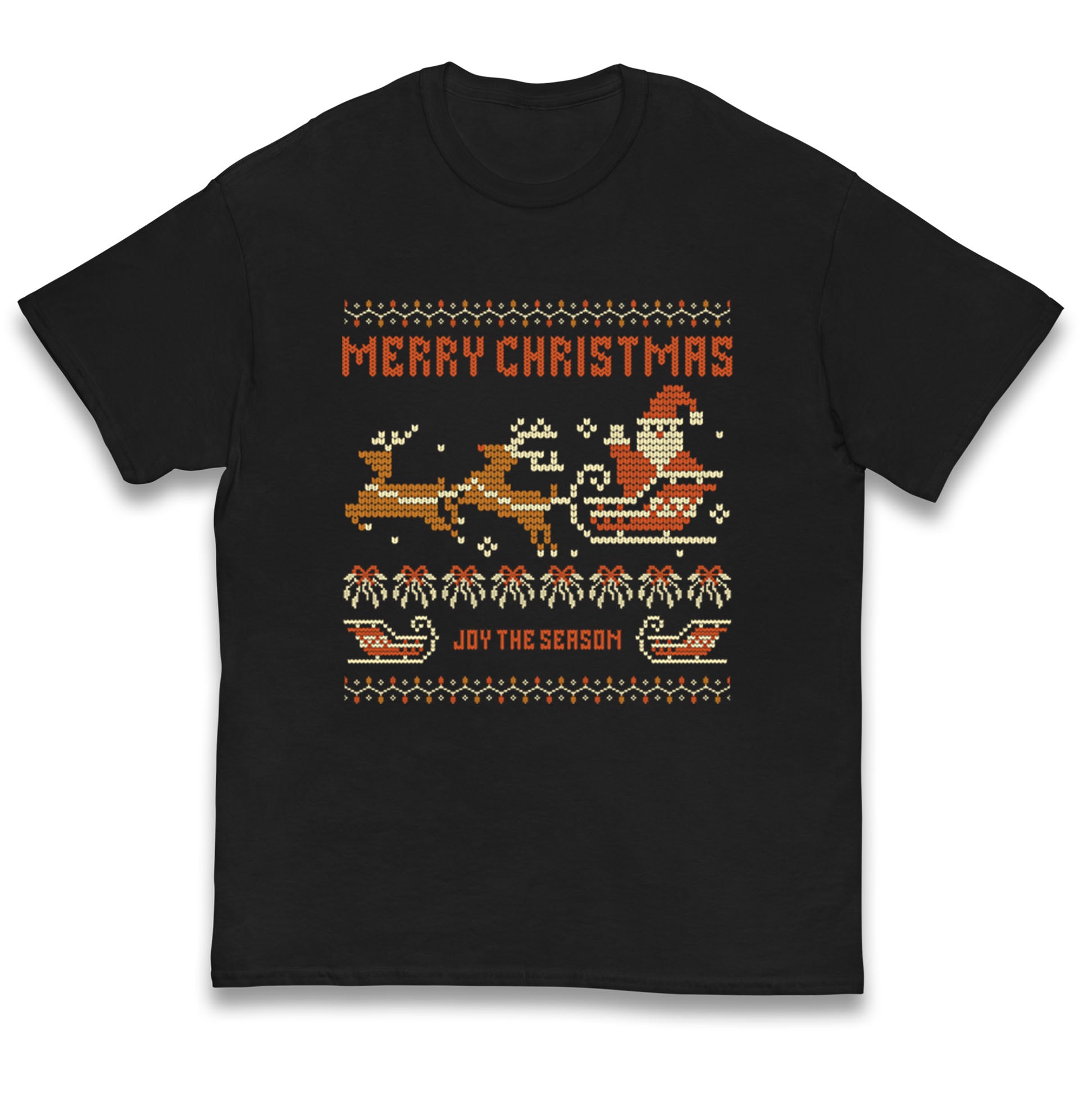 Merry Christmas Joy The Season Christmas Kids T Shirt 160