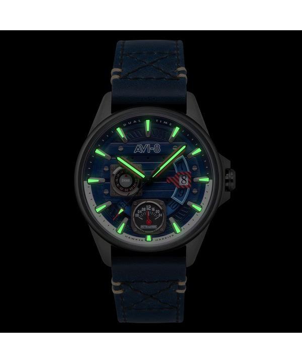 AVI-8 Hawker Harrier Farley Multifunction Regiment Blue Dial Quartz AV-4098-03 herreklokke