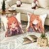 Spice And Wolf Anime Pillow Case Square Pillow Bedroom Sofa Leisure Comfort Cushion Car Home Decoration