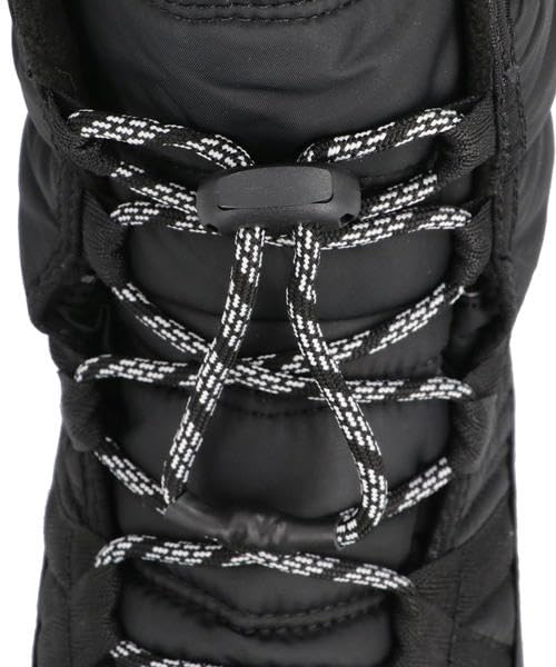 Sorel Youth Whitney 2 Plus Lace WP Kids' Snow Boots, NY5173, Black/Sea Salt, Size 20.0cm, Boys' Athletic and School Shoes