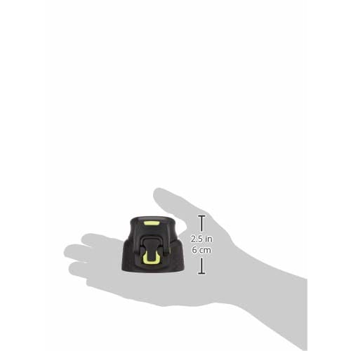 Thermos Replacement Parts Sports Bottle FFZ-500F/800F/1000F Cap Unit with Lid Packing and Seal Packing Black Yellow (BKY)