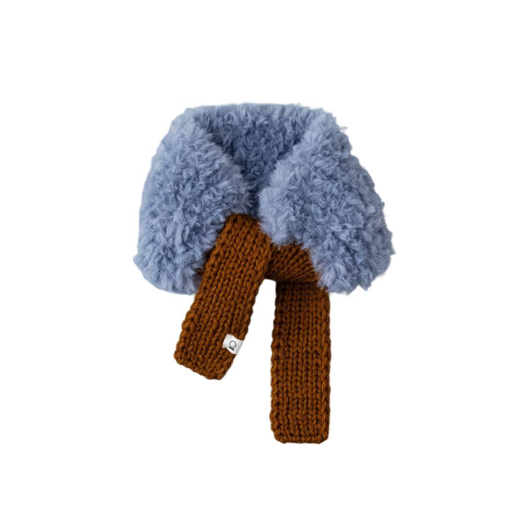 Echond Petit Fur Muffler – Camel