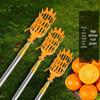 Telescopic Pole Fruit Picker: Yangmei, Loquat, Plum, Persimmon, Apricot, Peach High-Altitude Tool