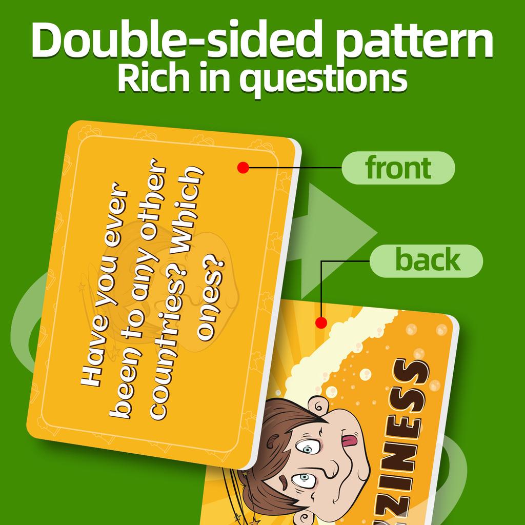 Dizziness Challenge Card Games for Adults Party Icebreaker Truth and Dare Game for Couples Date Night Social Gatherings Game Nights