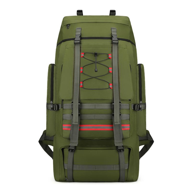 Großer Kapazität 130l Campingrucksack Mit Luftpolster-Trägern Und Strapazierfähigem Oxford-Gewebe Für Männer Und Frauen