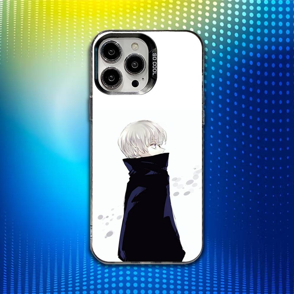 Anime T-Toge Inumaki Phone Case For iPhone 16,15,14,13,12,11,Mini,Pro,SE,MAX White Matte Shockproof Cover