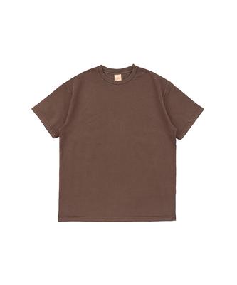 BECANVAS Becanvas 32S 2-Ply Pigment Dyed Shortsleeve (Brown)