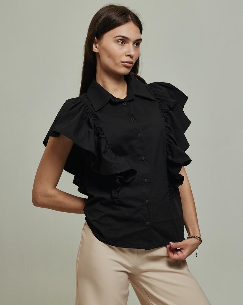 Блуза Mira Mia 242031 36 черная