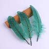 10-15cm Black White Gold Blue Green Feathers For Crafts Hat Plumas Long Decoration Big Small Trim Accessories Flower Goose 10pcs