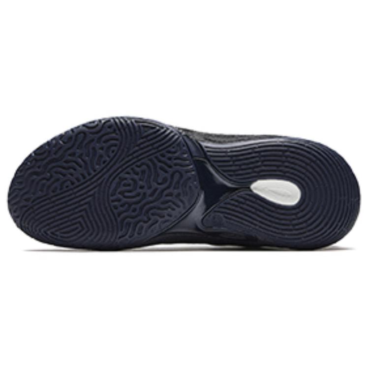 Anta 3 Point Rain 3 LOW Dark Night Storm Cushioning Rebound Abrasion Resistant Slip Resistant Low Top Basketball Shoes 912611606-3