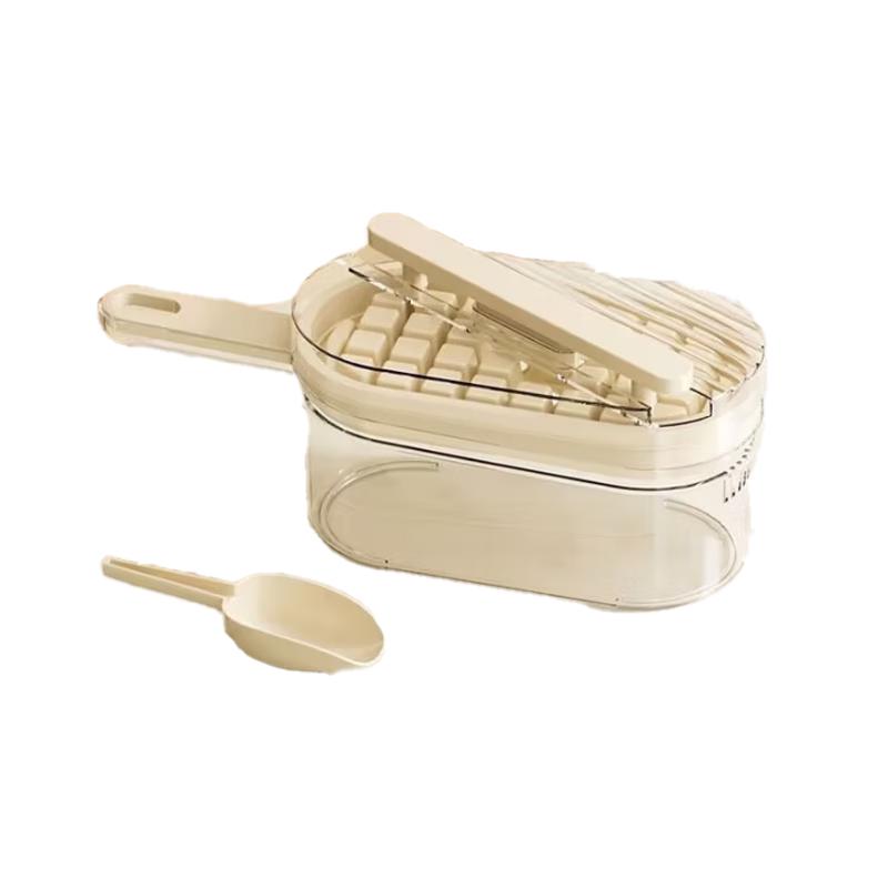 Press-Type Ice Cube Tray & Storage Box Food-Grade Standard