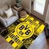 Bvb Borussia Dortmund Football Club Area Rug Design For Balcony Dining Room Playrooms Kitchen Antislip Carpet Decorate Offices