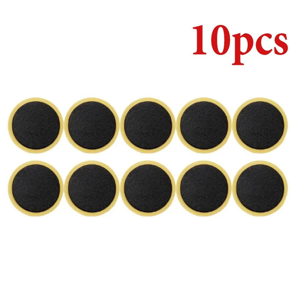 50 30 20 10PCS Bicycle Glue Free Tire Patches Quick Repair Tyre Protection Adhesive Drying Bike Tool