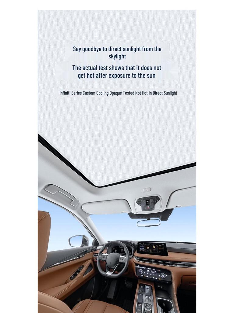 Electrostatic Sunroof Sunshade for Infiniti QX30/QX50/QX60