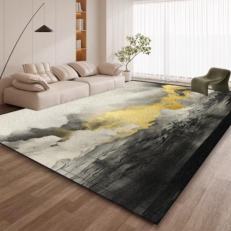 Nordic Luxury Carpet for Living Room Abstract Decoration Home Sofa Large Area Rugs Fashion Coffee Tables Washable Soft Floor Mat