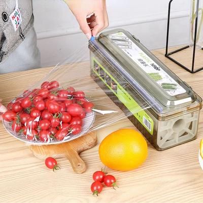 Large Roll Box Storage In the Kitchen Storage and Organization Sliding Knife Fresh-keeping Film Cutter Mylar Bags Wholesale Home