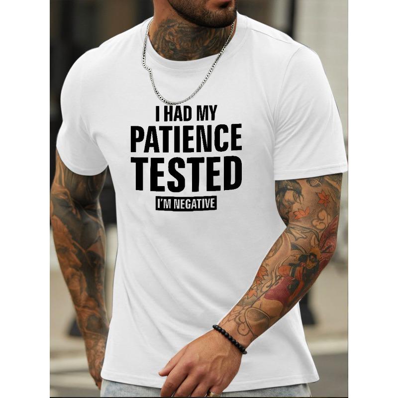 

European size Men s Summer Short Sleeve T-Shirt with Subtle Logo Print - Breathable Round Neck Casual Tee for Men-Casual Outfits S белый