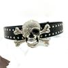 Girl Glittered Waist Belt Street Dance Jeans Belt Decorative Studded Skull Belt