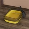 Cat Litter Box Semi-closed Open Splash-proof Cat Excrement Basin Cat Toilet Large Thickened Cat Kitten Potty