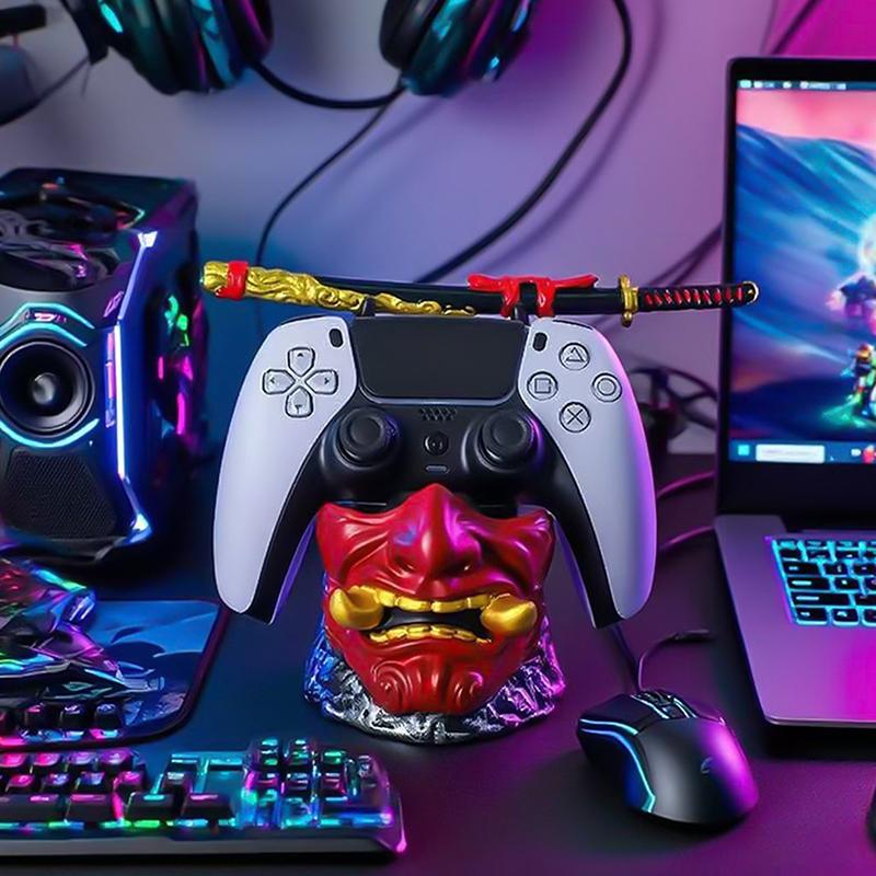 God Of War Game For Ps5/Xbox/Ps4 Controller Creative Stand Unique Gamepad Stand Desktop Decoration Game Accessory