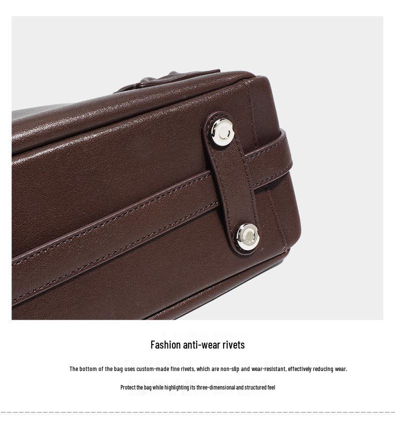 Women's Trendy 2025 Genuine Leather Crescent Crossbody Shoulder Bag