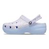 Crocs EVA Breathable Clogs Women's Blue Purple 207241-4NT