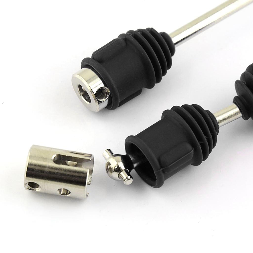 Stahl-Mittelantriebswellen CVD 8655R mit Staubmanschetten, Ersatz für Traxxas E-Revo 2.0 Remote