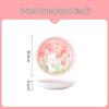 Cute Cartoon Ceramic Dinnerware Set: Bowls, Plates, and Chopsticks for Single Person