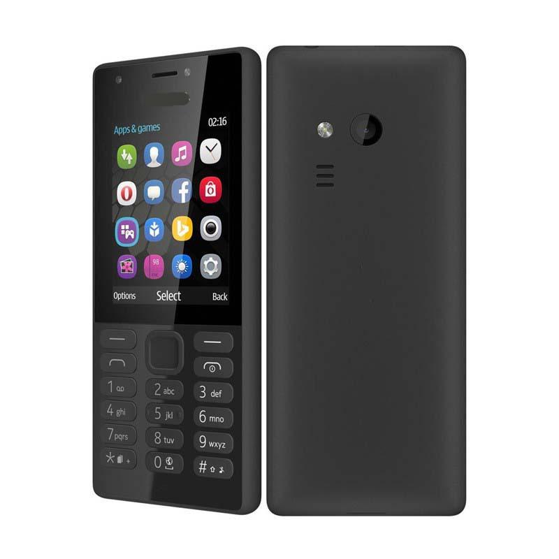 

GSM 2G Кнопочный телефон без смарт-функций, Две SIM-карты, Мобильный телефон для пожилых чёрный