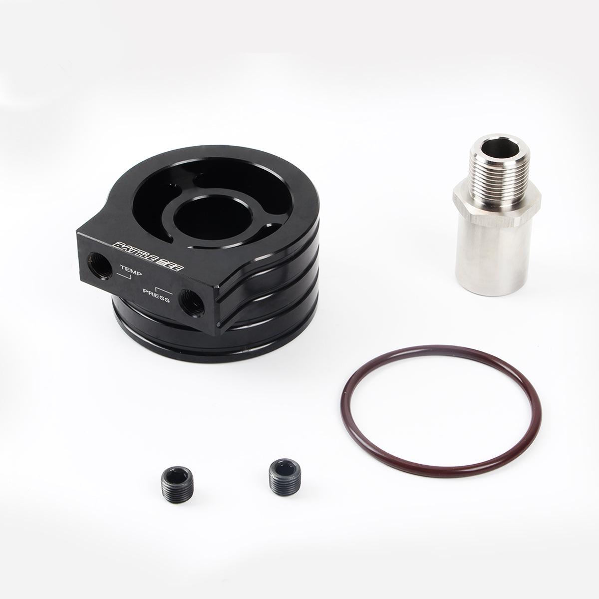 Oil Temperature & Pressure Gauge Pan Adapter for Honda GK5 Subaru BRZ