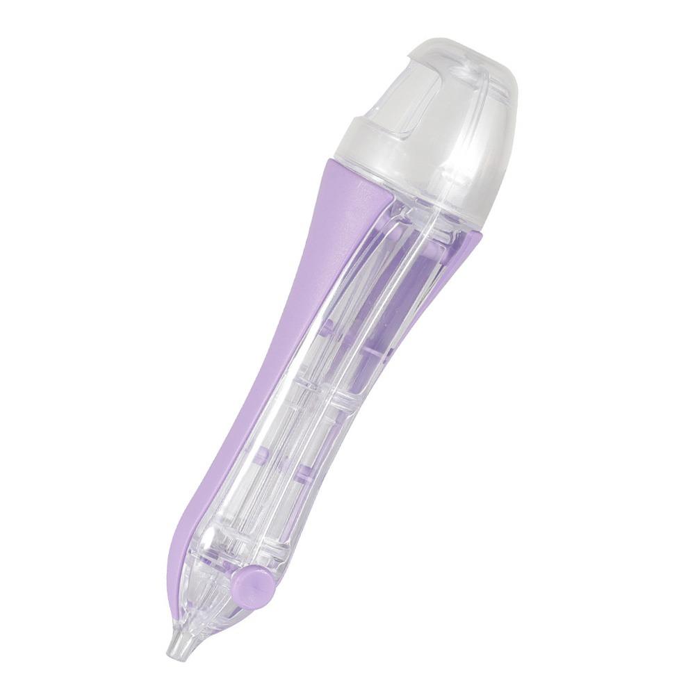 Plastic Fuse Bead Pen Press Type Bead Picking Pen New Craft Tools Visible Storage Chamber